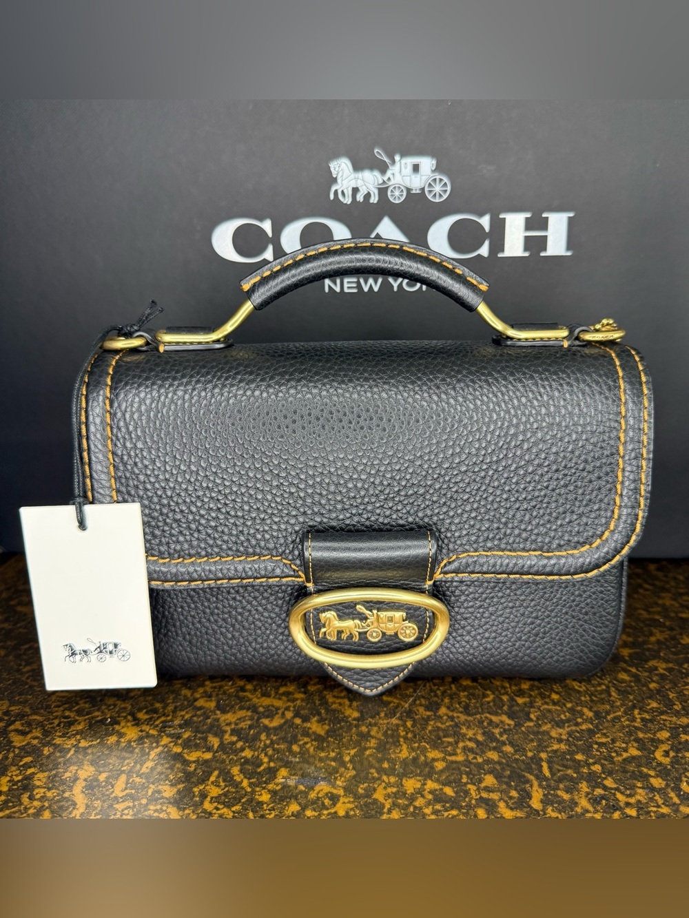 Coach 1941 Riley 22 Top Handle Crossbody NWT